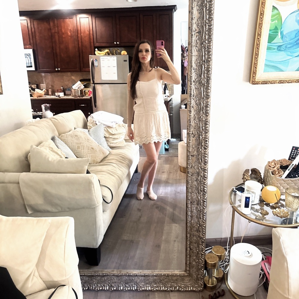 The Hanger Cream Dress